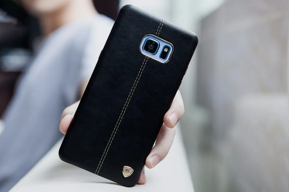 Для samsung Galaxy Note FE Fan Edition серия Nillkin Englon Кожаные чехлы на заднюю панель для мобильного телефона роскошный Note 7 кожаный чехол