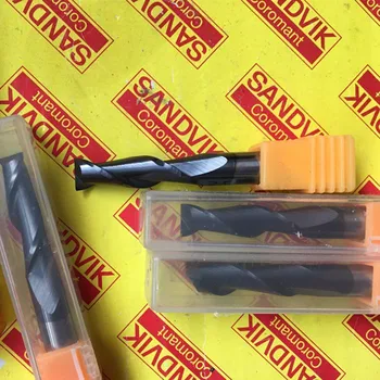 

7.5*60mm 55 degrees 2 Flute Regular Length Carbide End Mill for 5pcs Free shipping