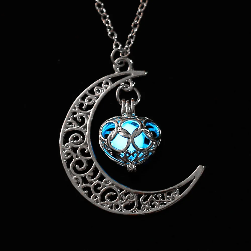 DoreenBeads 2017 Fashion Noctilucent Necklace Pendant Women Jewelry