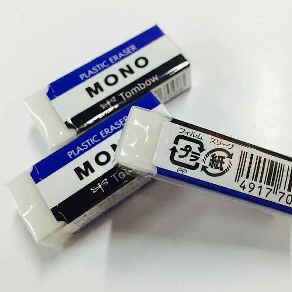 6Pcs/lot Mono Eraser Professional Drawing Eraser PE 01A/03A,Classic
