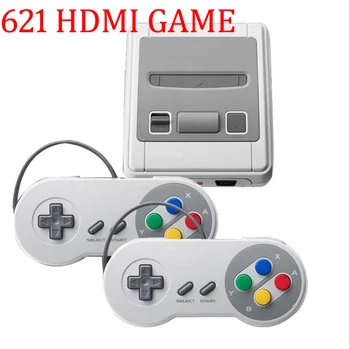 

Mini TV Game Console Support HDMI 8 Bit Retro Video Game Console Built-In 621 Classic TV Games Handheld Family Video Game