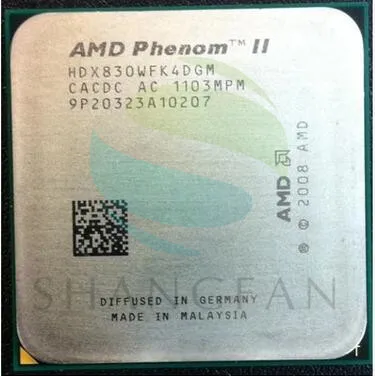 

AMD Phenom II X4 830 2.8GHz/6MB /4 cores Quad-Core DeskTop CPU HDX830WFK4DGM Socket AM3