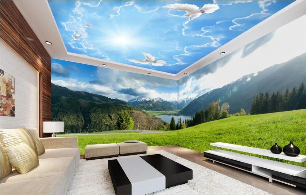 Натяжные стены в Красноярске - фото, виды и дизайн проектов