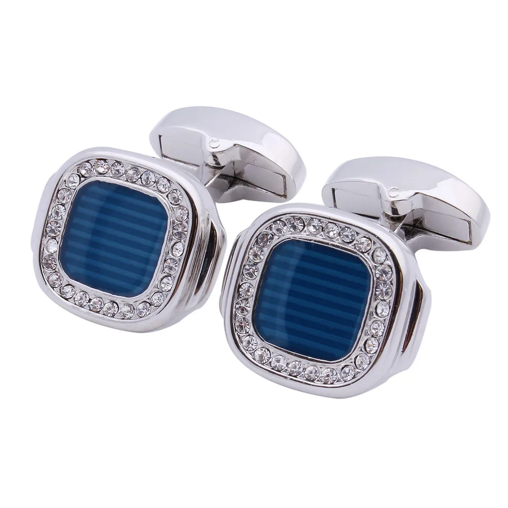 14mm x 14mm Jewel Tie Sterling Silver Square Cuff Links 14mm x 14mm Jewel Tie Sterling Silver Square Cuff Links