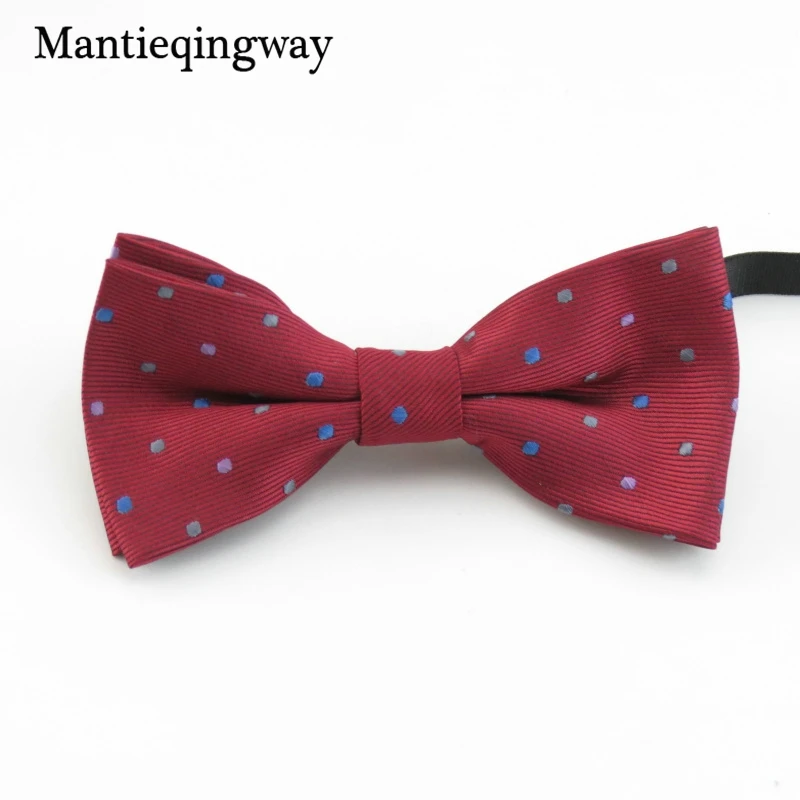 Mantieqingway/высокое качество галстук бабочка для детей из полиэстера мальчиков