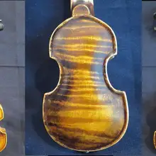 Редкие специальные и красивые крошечные карманные скрипки маленький корпус скрипки 5 3/"#11773