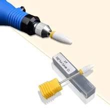 Керамический дизайн ногтей Кукуруза голова Расп головка XF для маникюрные машинки Инструменты для ногтевого салона