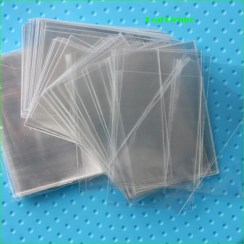 300 шт. прозрачные рукава для карт 59*90 мм защита для карт аксессуары для настольной игры