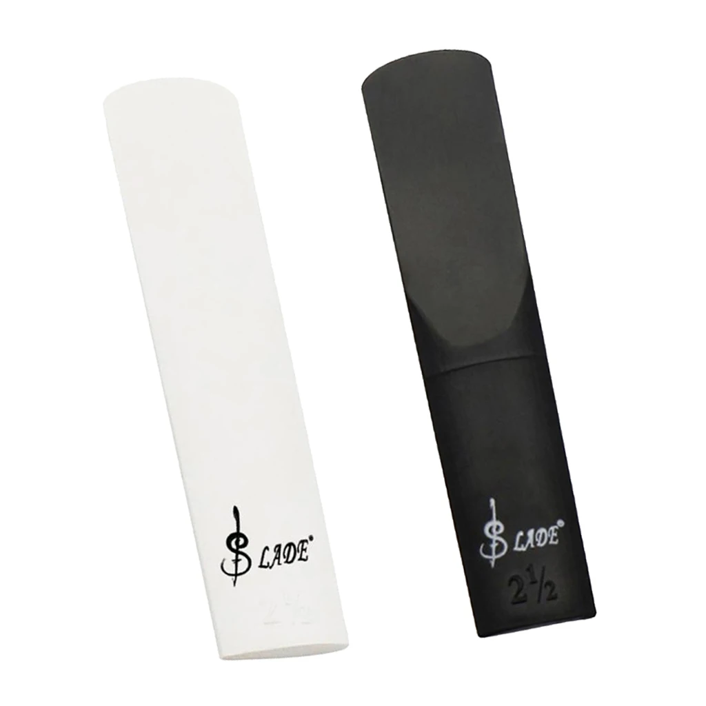 

2pcs ABS Plastic Alto Sax Saxophone Reeds 2.5 Strength for Wind Instrument Parts