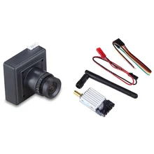 FPV 5.8G 8CH 200mW TS351 Wireless AV Mini Transmitter + CCD 700TVL wireless Mini Camera Set for RC Drone Aerial Photograph
