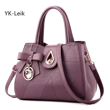 

YK-Leik women leather handbags women bags messenger bags shoulder bag bolsas high quality handbag female pouch