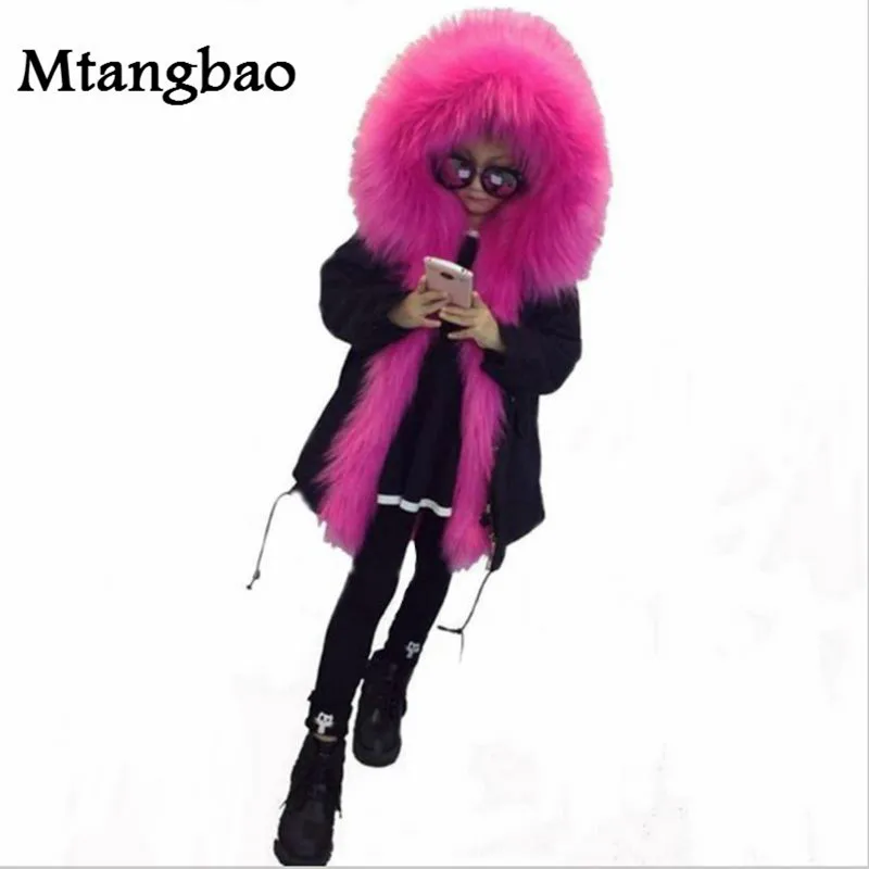 Beste Koude Russische Winter Meisjes Jassen 2018 Jongens Jas Hooded Faux Fur Kinderen Parka Casual Thicken Warm Baby Kids Kleding Bovenkleding