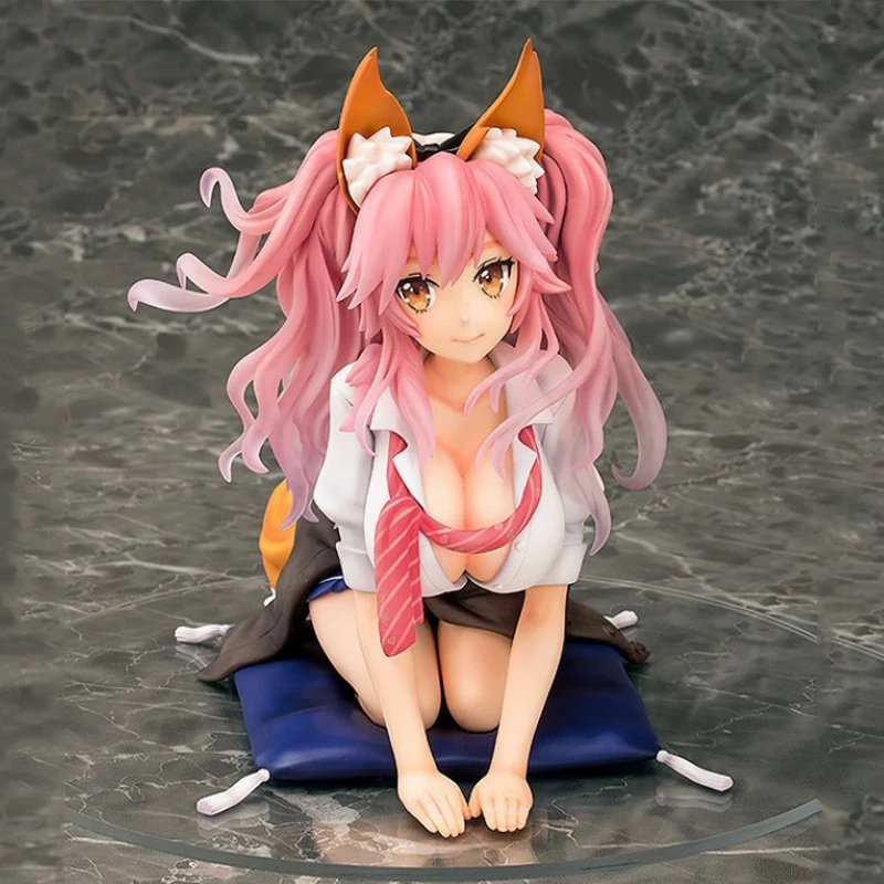 

Fate/EXTELLA Caster Tamamo no Mae Anime Figure PVC Action Figure School Uniform Ver. Collection Model Toys Doll Gift