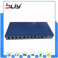 2017 new arrival 9 port 8 poe port POE Switch/Injector Power over Ethernet Network Switch