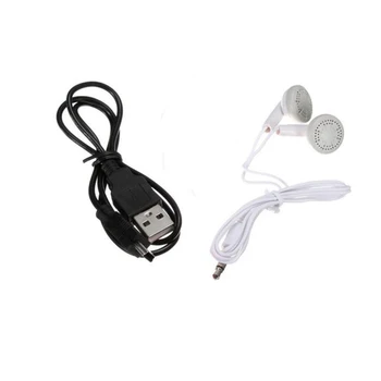 

2016 Cheapest 3.5mm Jack In-Ear Earphone Stereo Earbuds Earphone fone de ouvido For MP3 MP4 Player+1pc Mini USB Data Cable #ER91