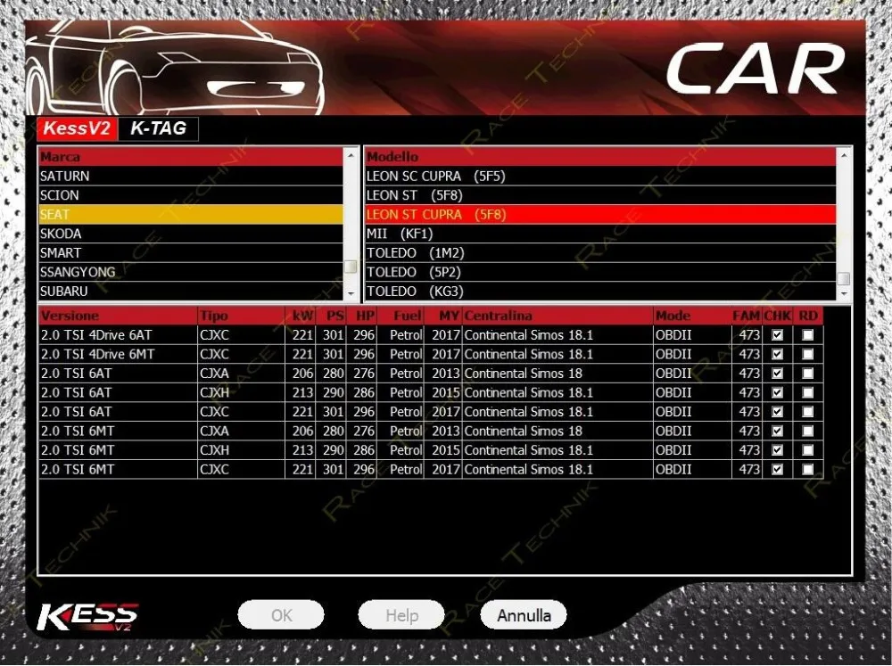 Онлайн V2.47 EU KESS V5.017 KESS V2 5,017 без жетона 4 светодиодные KTAG V7.020 BDM Рамка OBD2 менеджер настройки K-TAG 7,020 2,23 ECU программа