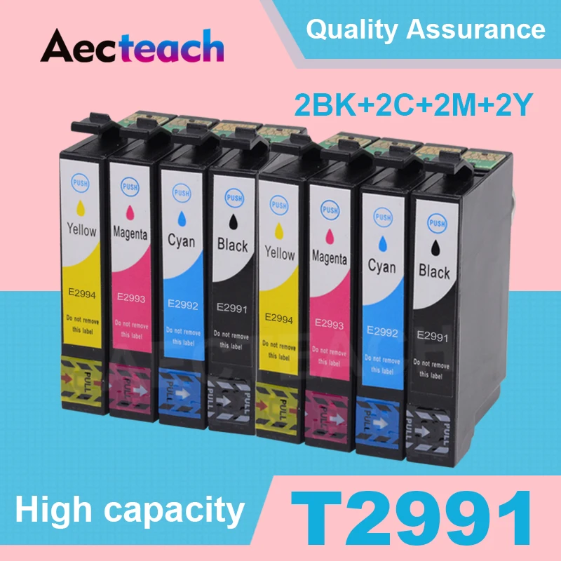 

2 Set Compatible for Epson 29XL Ink Cartridges T2991 - T2994 Expression Home XP-235 XP-245 XP-335 XP-342 XP-432 XP-442 XP-435