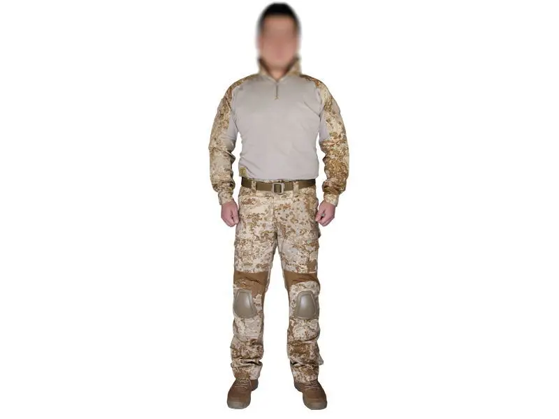 NEW combat uniform EMERSON BDU Gen2 Combat Shirt & Pants with elbow & knee pads sand ST Suits EM6976