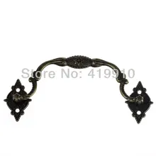 Free-Shipping-5Sets шкатулка для ювелирных изделий ящик с ручками античная бронза резной узор 9,6 см x 3,6 см 3,3 см x 2,1 см, J2016