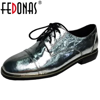 

FEDONAS 2020 Spring Summer Shallow Cross Tied Women Pumps Genuine Leather High Heels Lace Up Casual Party Office Shoes Woman