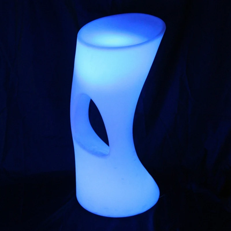 Led Bar Stool with 24 keys remote control SK-LF31 (L40*W37*H81cm) for coffee bar party wedding 2pcs/Lot