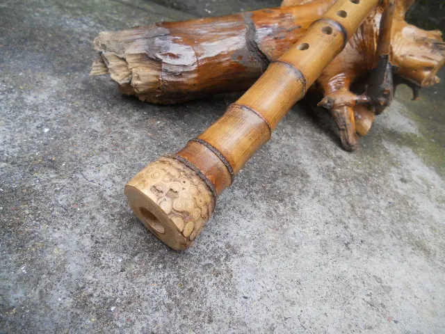Китайская бамбуковая флейта Nan Xiao японский ключ Shakuhachi G/F вертикальный деревянный