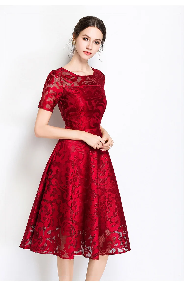 Элегантное женское летнее черное кружевное платье Robe Femme Ete Vestido размера плюс платья для женщин 5xl синее пляжное вечернее платье K8999