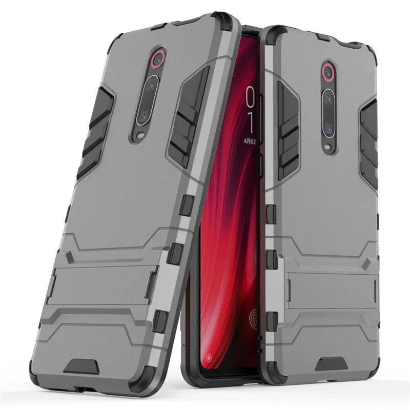 Для Xiaomi 8 8SE 9 9SE F1 6X 8LITE исследовать MIX3 класса люкс стойка для брони ТПУ + ПК Жесткий