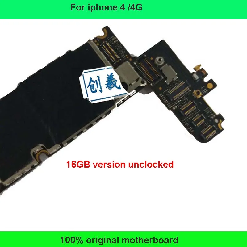 imágenes para 100% buen funcionamiento Original de fábrica 16 GB EE.UU. Una versión placa base para iphone 4 4g motherboard construido en la lógica del sistema ios junta imágenes para 100% buen funcionamiento Original de fábrica 16 GB EE.UU. Una versión placa base para iphone 4 4g motherboard construido en la lógica del sistema ios junta