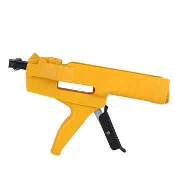 

Professional Double-Tube Power Glue Gun Beauty Sewing Tool Durable Manual Labor-Saving Beauty Glue Gun