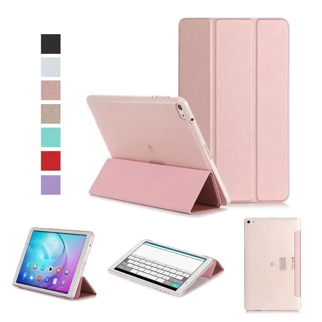 HUACASE ultra thin Smart Stand TPU+Leather Cover Case For Huawei