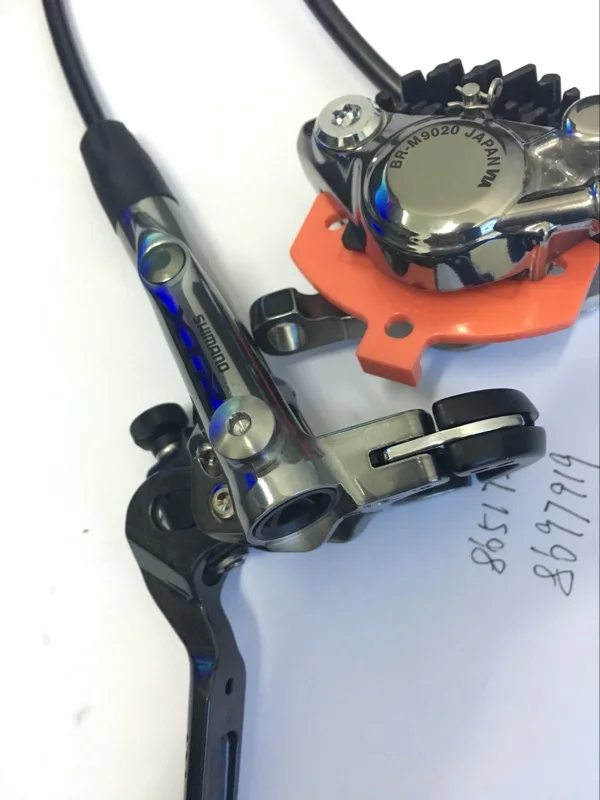 M5 титановый болт для XT/XTR M800 масляный тормоз Титановая Крышка винт дорожного и