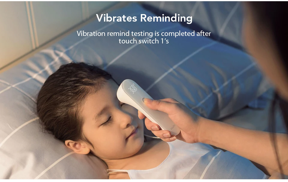 Original Xiaomi Mijia iHealth Thermometer LED Non Contact Digital Infrared Forehead Body Thermometer for Baby Kids Adults Elders (7)