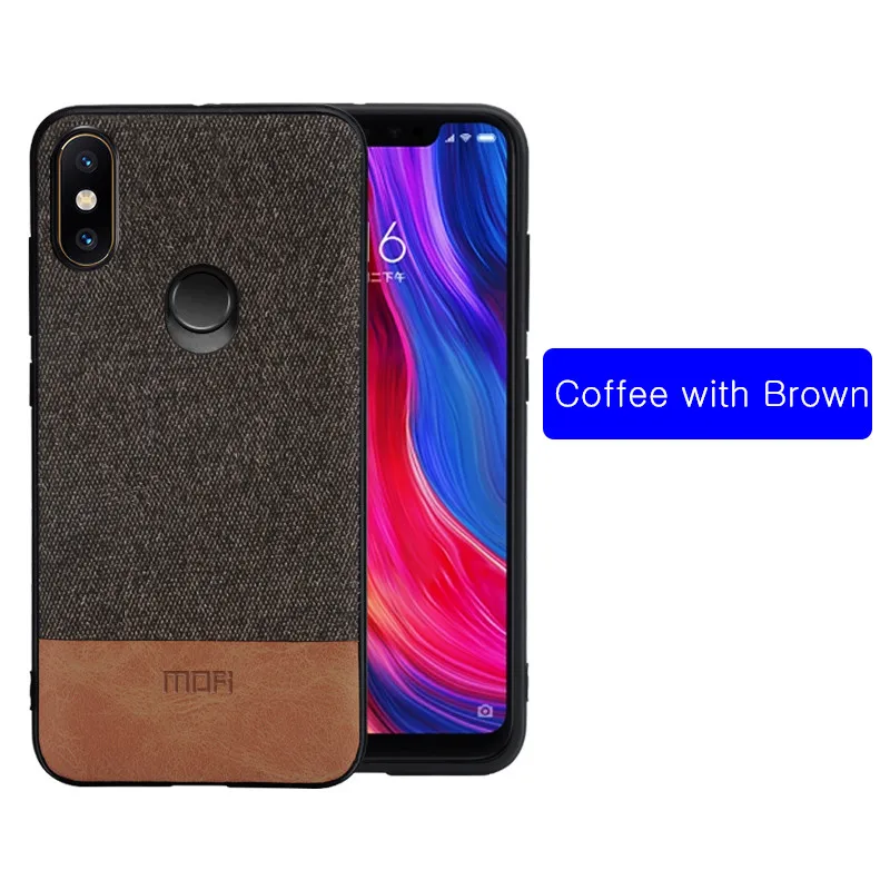 phone cases for xiaomi For Xiaomi Mi8 Case Cover Mi 8 Explorer Version Back Cover Silicone Fabric Shockproof Case Coque Capas MOFi Mi8 SE Case xiaomi leather case cosmos blue Cases For Xiaomi