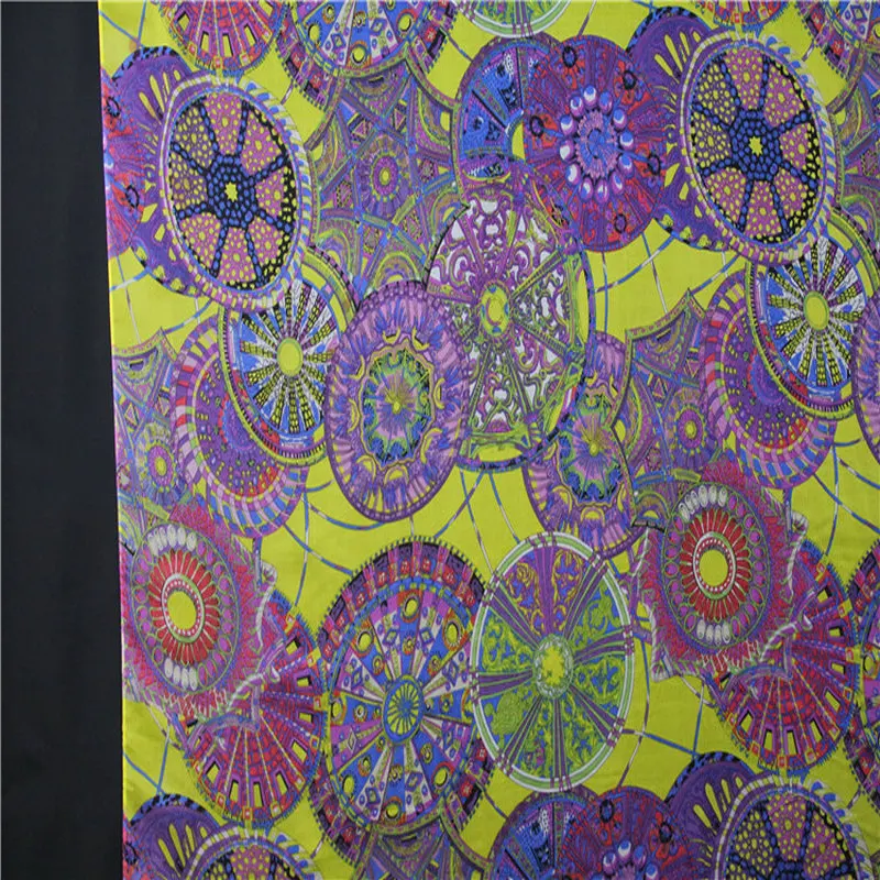 

J23 silk fabric printed silk chiffon fabric for silk dress