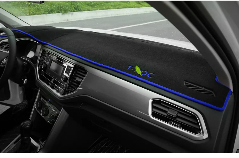 Покрытие приборной панели автомобиля коврики Избегайте светильник Pad Инструмент платформа стол ковры отделка LHD для Volkswagen VW T-ROC T ROC TROC