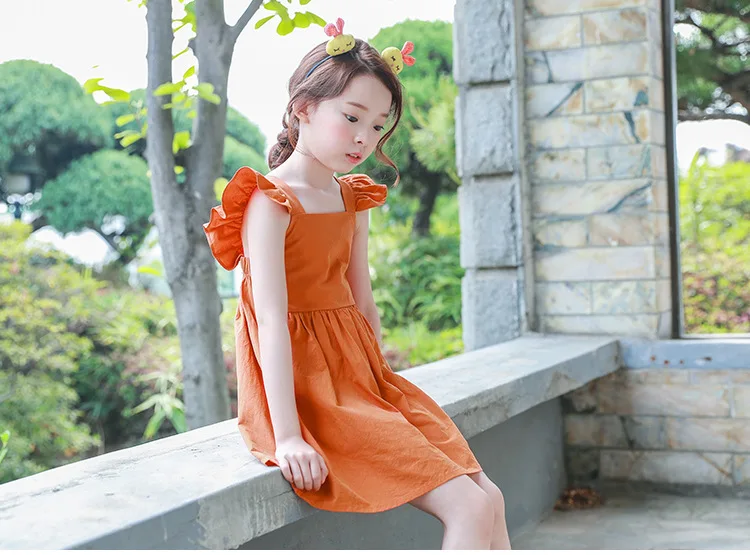 backless 2017 summer bohemian style girls dress sundress for girls flare sleeve beach dress kids clothes 5 6 7 8 9 10 11 14 T 4 5 6 7 8 9 10 11 12 13 14  years old little big teenage girls cotton dress for kids girls 2017 new  (3)