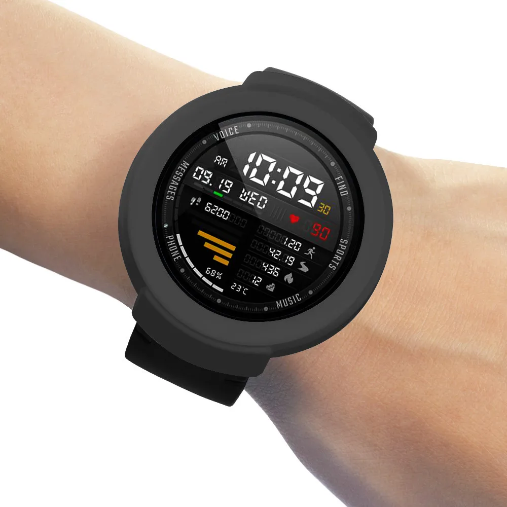 Мягкий ТПУ защитный силиконовый чехол для Huami /Amazfit Verge Смарт часы Носимых