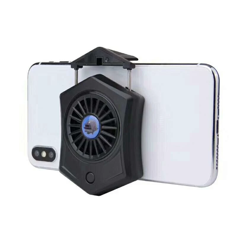  Mobile Phone Cooler Fan Holder Cooling Pad Gamepad Game Gaming Shooter Mute Radiator Controller Hea