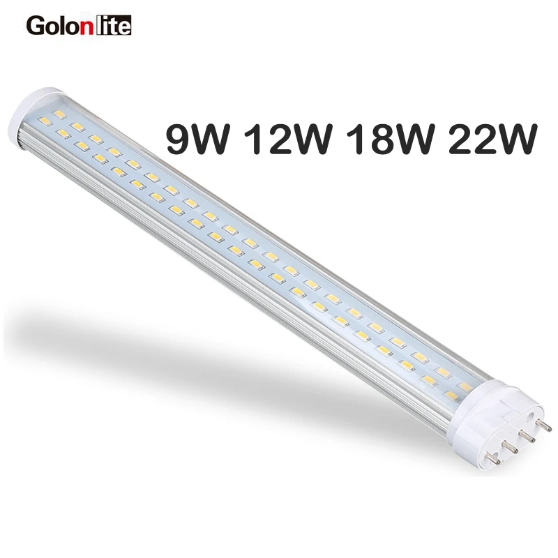 Golonlite 9w 2G11 светодиодный 4 pin PLL передвижной лампой с возможностью прикрепления на 18