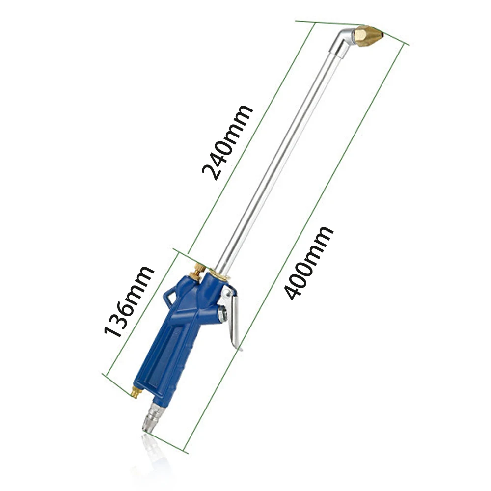 400 мм Универсальный 2 в 1 автомобильный двигатель очиститель склада шайба давление воздуха В пистолете спрей пыль удар масло шайба компрессор инструмент для пыли