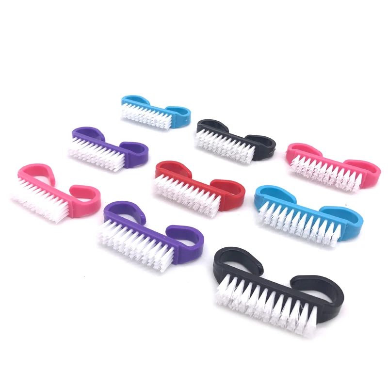 

200 Pieces Washing Brush Nail Art UV Gel Dust Powder Clean Brush Manicure Pedicure Tool Nail Care Accessories Small Angle Nail