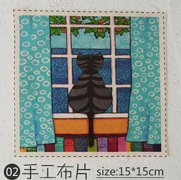 Декоративная холщовая ткань ZENGIA House с принтом для обивки/сумки, хлопчатобумажная окрашенная ткань для лоскутов/квилтинга, окрашенная вручную ткань - Цвет: H59-2