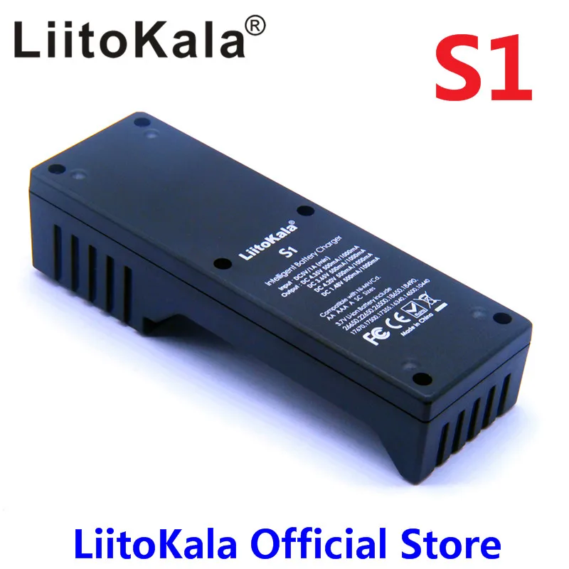 LiitoKala lii-S1 18650 зарядное устройство для 26650 16340 RCR123 14500 LiFePO4 1,2 в Ni-MH Ni-Cd перезаряжаемый аккумулятор умное зарядное устройство