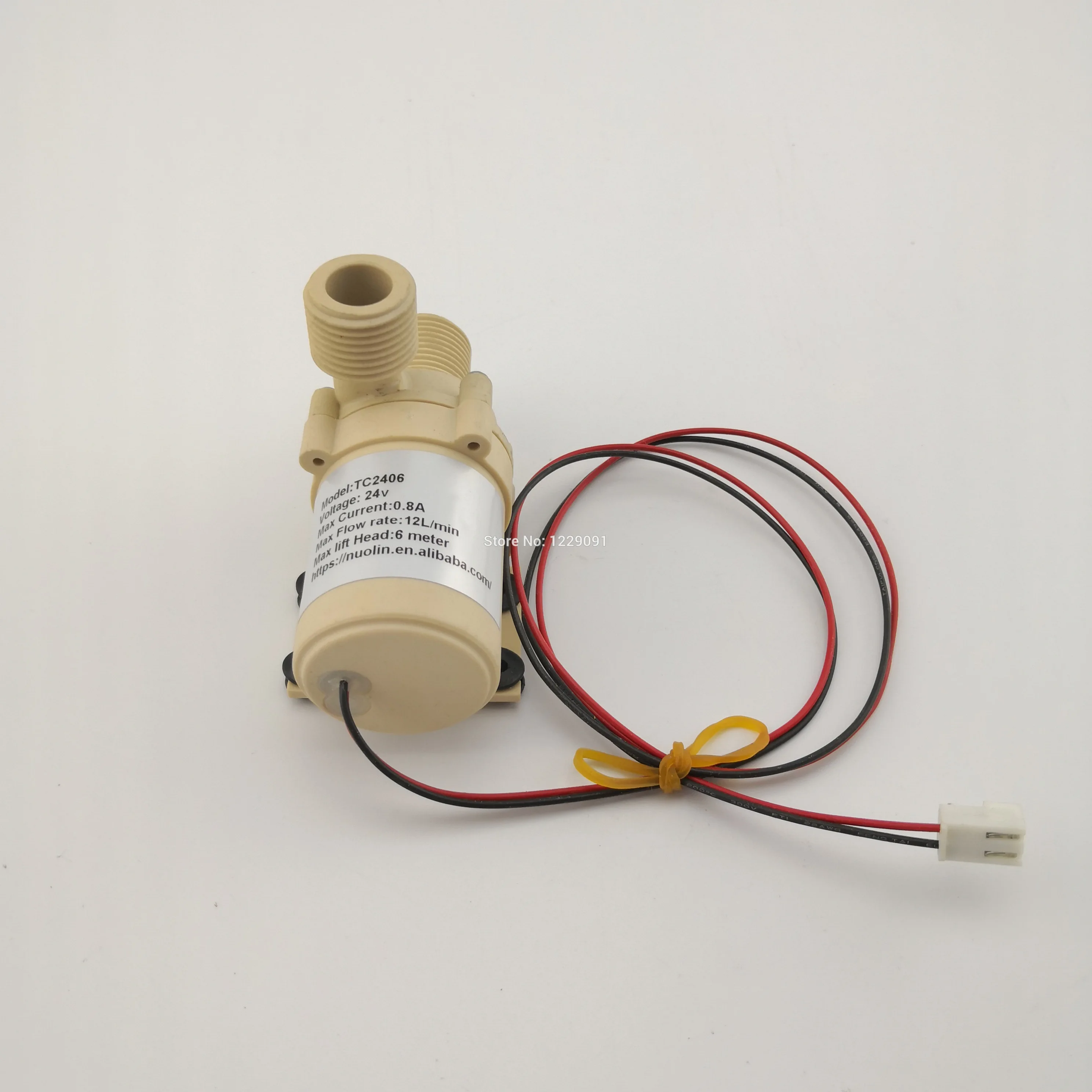 Bomba de Água dc Submersível Bomba de Água Quente Motor sem Escova 6m Lift Head 12l por Min 12l 24v