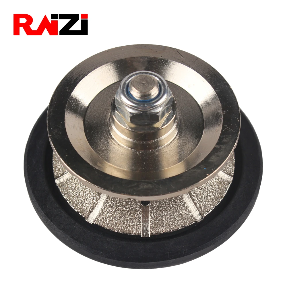 V20 ZFE V3//4 V-Shape Diamond Profile Wheel//Profile Grinding Wheel Full Bullnose Diamond Hand Profiler Router Bit with 5//8-11 Thread for Wet Polisher Wet Grinder Granite Concrete Marble