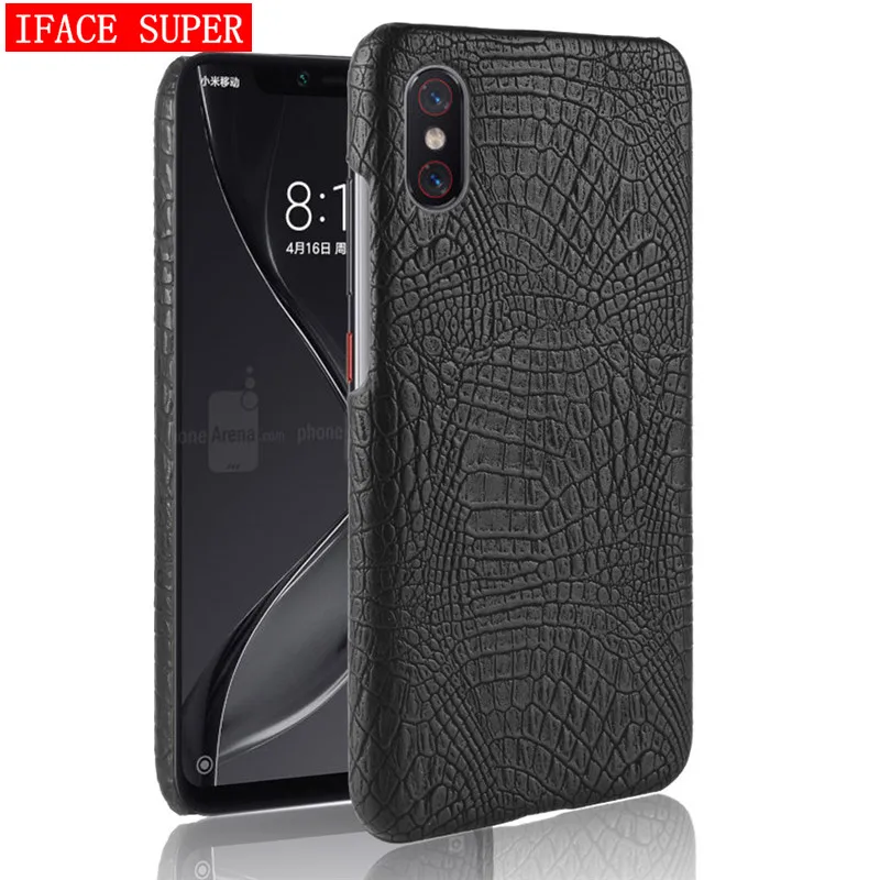 Xiaomi mi 8 Pro Чехол Xiao mi 8 Pro роскошный крокодиловый узор Обложка на заднюю панель из искусственной кожи чехол для телефона s для Xiaomi mi 8 Pro глобальная версия