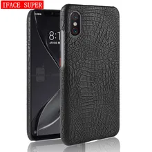 Xiaomi mi 8 Pro Чехол Xiao mi 8 Pro роскошный крокодиловый узор Обложка на заднюю панель из искусственной кожи чехол для телефона s для Xiaomi mi 8 Pro глобальная версия