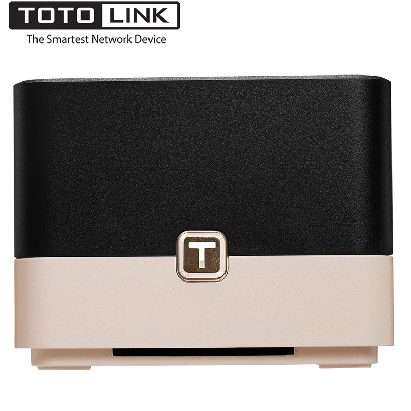 

1PCS TOTOLINK T10 AC1200 Dual Band Whole Home Mesh Network System Wireless Router Wi-Fi Repeater, 1GHz CPU, Easy Setup