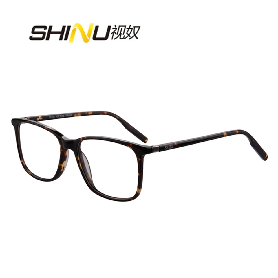 

100% UV400 Anti Blue Ray Reading Glasses Antifatigue Multi Focus Progressive Reading Eyeglasses Acetate Diopter Eyewear SH084